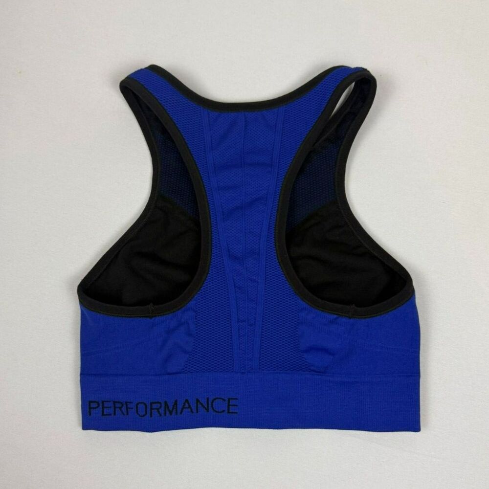 Calvin Klein Performance Reversible Racerback Sports Bra - Picture 3 of 6